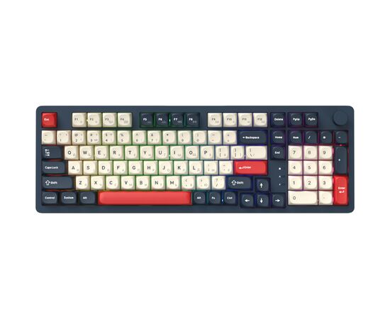 Клавиатура GamePro Asgard Drakkar Keychron Super Red Switch Wireless/Bluetooth/USB UA Blue (MK305BL), изображение 5