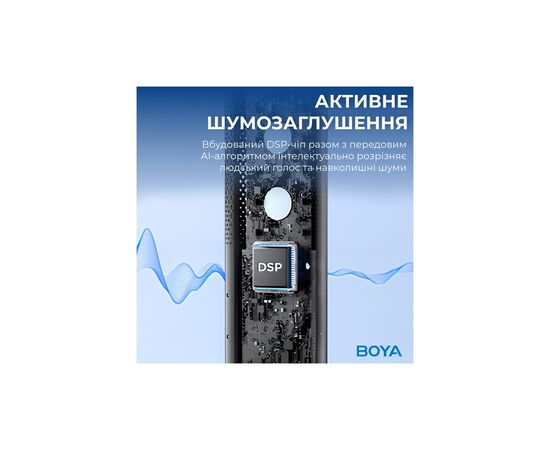Микрофон Boya K5-02 RGBType-C/3,5 мм Jack Black (BOYA K5-02), изображение 8