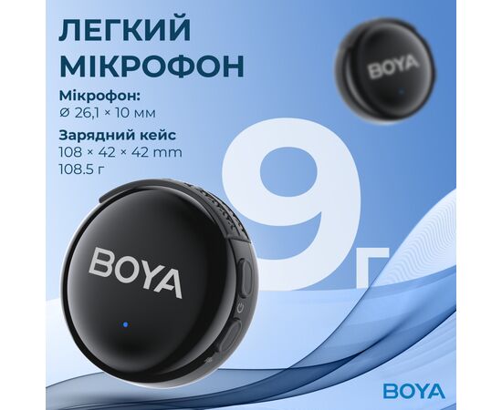 Мікрофон Boya LINK 3-01 Type-C/TRS/Lightning Black (LINK 3-01), зображення 7