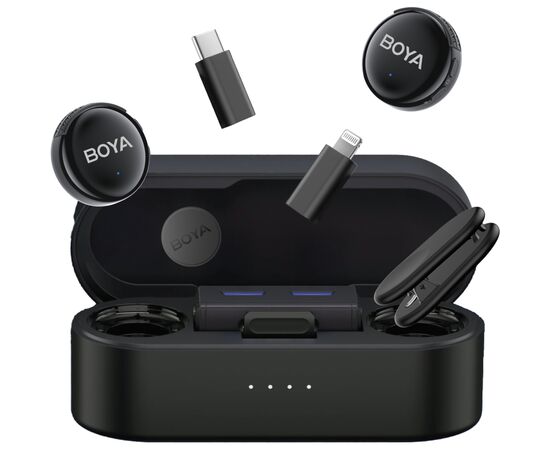 Мікрофон Boya LINK 3-01 Type-C/TRS/Lightning Black (LINK 3-01)