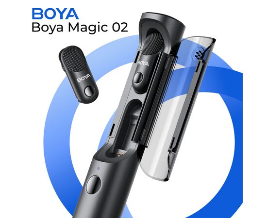 Микрофон Boya Magic-02 Type-C/Lightning Black (Magic-02), изображение 3