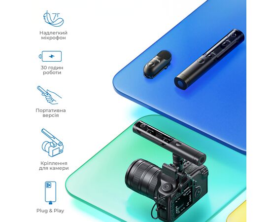 Микрофон Boya Magic-07 Type-C Black (Magic-07), изображение 9