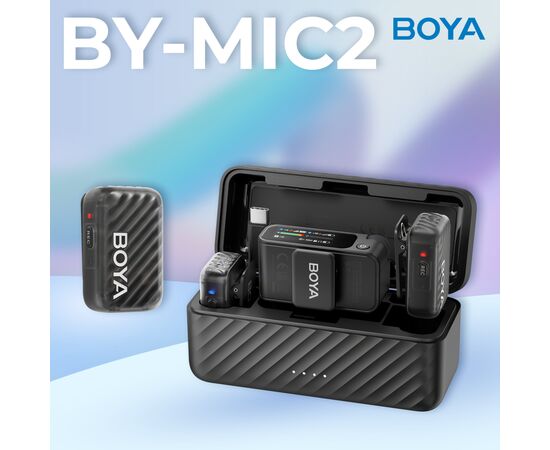 Микрофон Boya MIC 2-02 Type-C/TRS Black (MIC 2-02), изображение 5