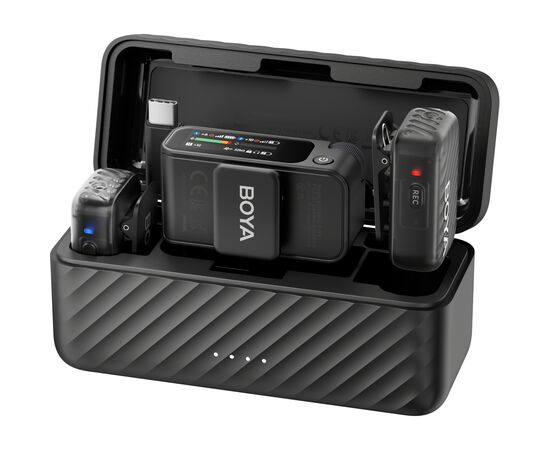 Микрофон Boya mini-12 Type-C/Lightning Black (mini-12)