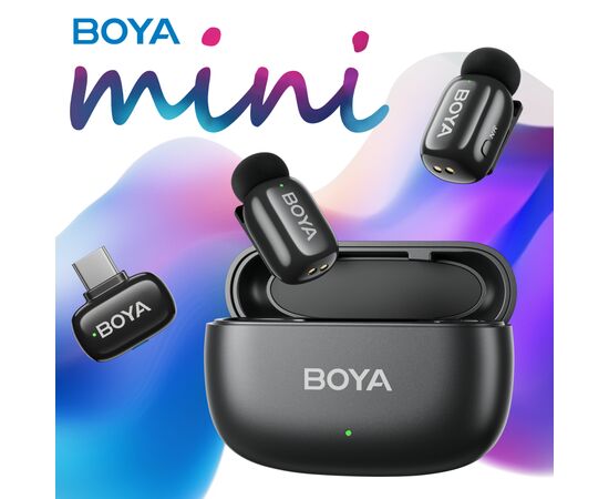 Микрофон Boya mini-14 Type-C Black (mini-14), изображение 6