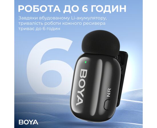 Мікрофон Boya mini-16 Type-C Black (mini-16), зображення 10