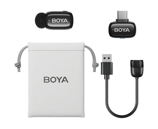 Мікрофон Boya mini-16 Type-C Black (mini-16), зображення 2