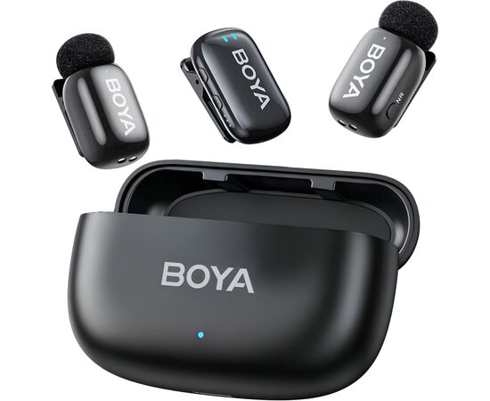 Микрофон Boya mini-18 3,5 мм/TRS/Type-C Black (mini-18)