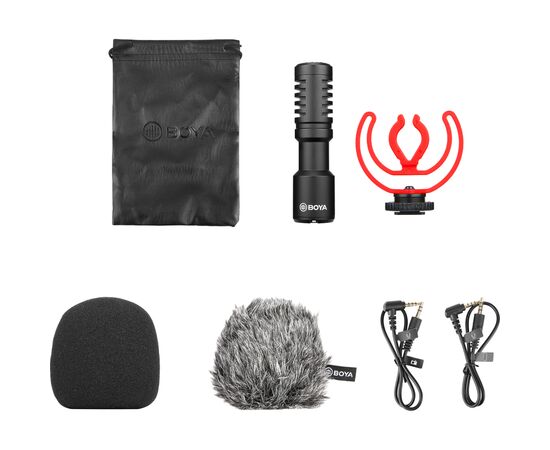 Микрофон Boya BY-MM1+ Black (BY-MM1+), изображение 2