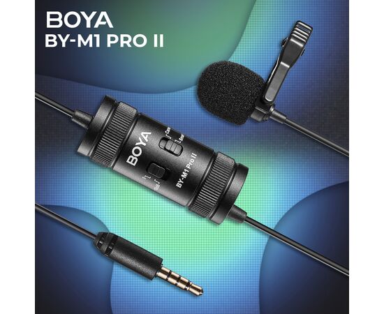 Мікрофон Boya BY-M1 Pro II Black (BY-M1 Pro II), зображення 6