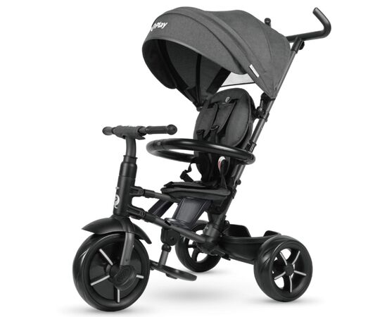 Детский велосипед QPlay Rito Star Black складаний триколісний (S380-11RitoStarBlack), изображение 2