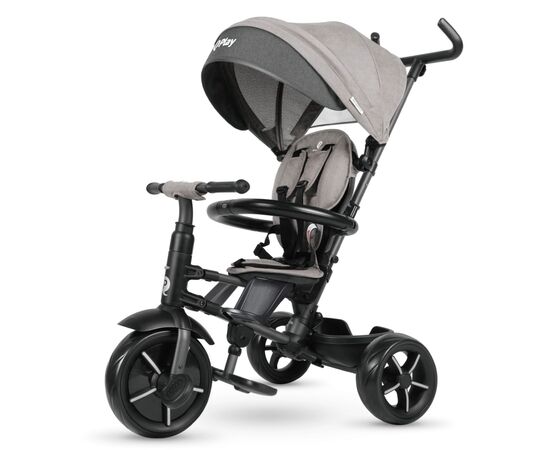 Детский велосипед QPlay Rito Star Grey складаний триколісний (S380-11RitoStarGrey), изображение 2