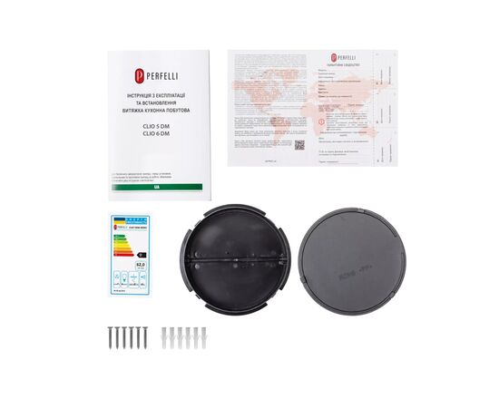 Вытяжка кухонная Perfelli CLIO 5 DM NERO, изображение 10