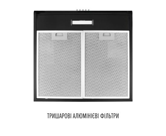 Вытяжка кухонная Perfelli CLIO 5 DM NERO, изображение 6