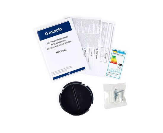 Витяжка кухонна Minola HPLS 512 BL, зображення 12