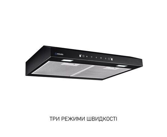 Витяжка кухонна Minola HPLS 512 BL, зображення 4