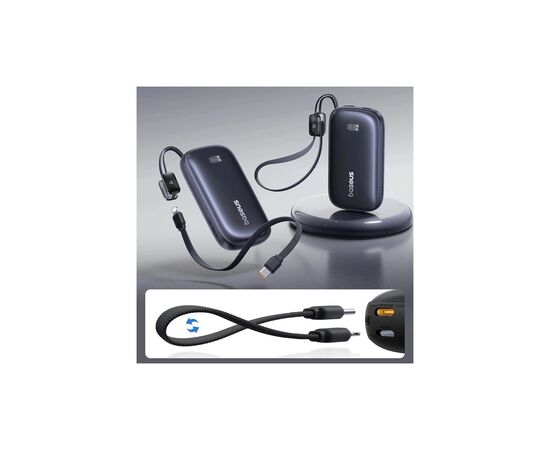 Батарея универсальная Baseus EnerFill FC21 Qpow 3 Ultra 20000mAh 45W Black (E0027P00), изображение 4