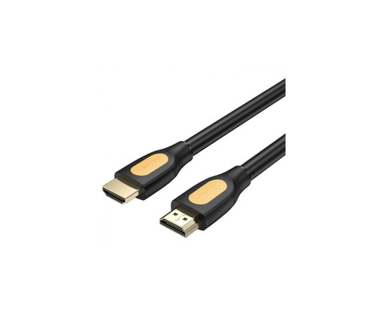 Кабель мультимедийный HDMI M to HDMI M 1.5m V2.0 4K 60Hz black VENTION (ALIBG)