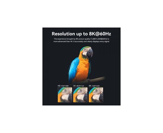 Кабель мультимедийный HDMI M to HDMI M 60.0m V2.1 Optical 8K 60Hz 48Gbps Dolby 7.1 black VENTION (ALBBAE), изображение 6