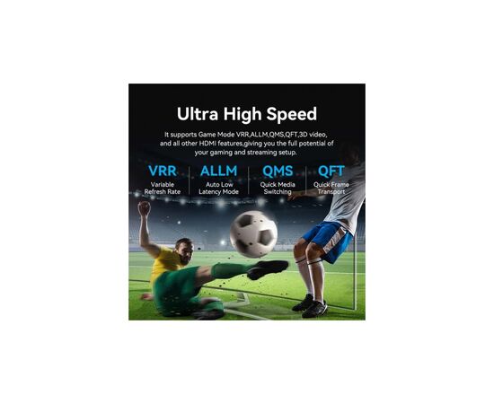 Кабель мультимедийный HDMI M to HDMI mini M 2.0m V2.1 8K 60Hz green VENTION (AGJGH), изображение 5