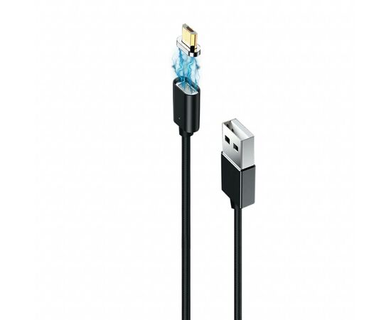 Дата кабель USB 2.0 AM to Micro 5P 1.0m Magnet Grand-X (MG-01M)