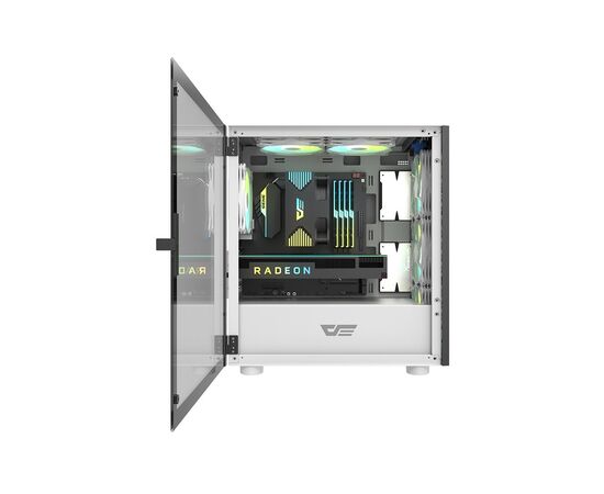 Корпус для ПК DARKFLASH DLM21 MESH WHITE, изображение 8