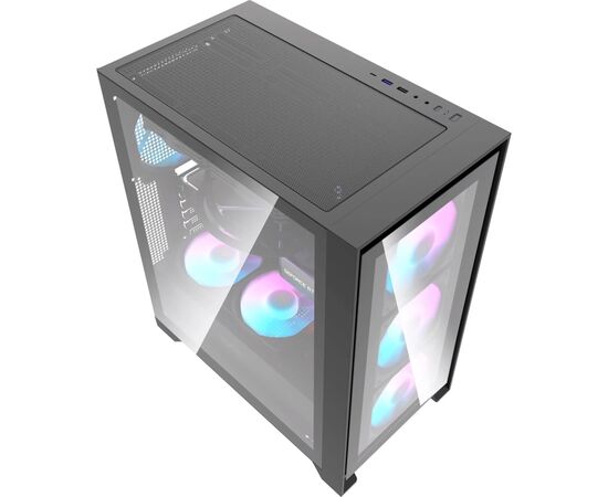 Корпус для ПК DARKFLASH DRX70 GLASS BLACK, зображення 7