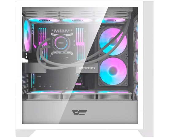Корпус для ПК DARKFLASH DRX90 GLASS WHITE, изображение 11