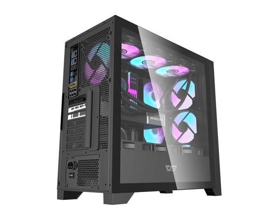 Корпус для ПК DARKFLASH DRX90 GLASS BLACK, изображение 10