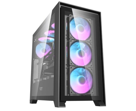 Корпус для ПК DARKFLASH DRX90 GLASS BLACK, изображение 3