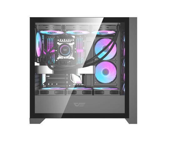Корпус для ПК DARKFLASH DRX90 GLASS BLACK, изображение 5