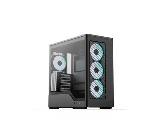 Корпус для ПК AeroCool D520A-BK-v1 Black (ACCM-DS05143.11), изображение 9