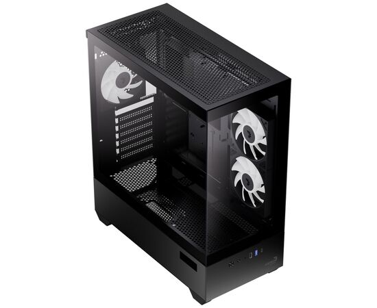 Корпус для ПК AeroCool P500D Digi-G-BK-v1 Black (ACCM-PN07033.11), изображение 4