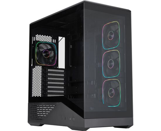 Корпус для ПК 1stPlayer GM7-BK-3FN7R-1FN7 Black (GM7-BK-3FN7R-1FN7)