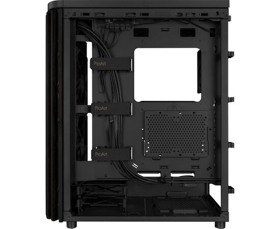 Корпус для ПК ASUS PA401 PROART METAL PWM BLACK (90DC00M0-B39030), изображение 6