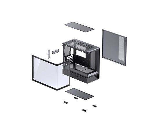 Корпус для ПК JONSBO D200 Black, изображение 12