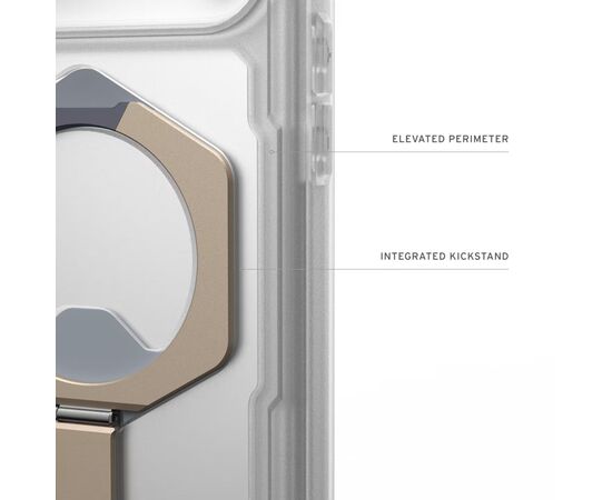 Чехол для мобильного телефона UAG Plasma XTE MagSafe iPhone 17 Pro Max Clear/Titanium (114528114G36), изображение 5