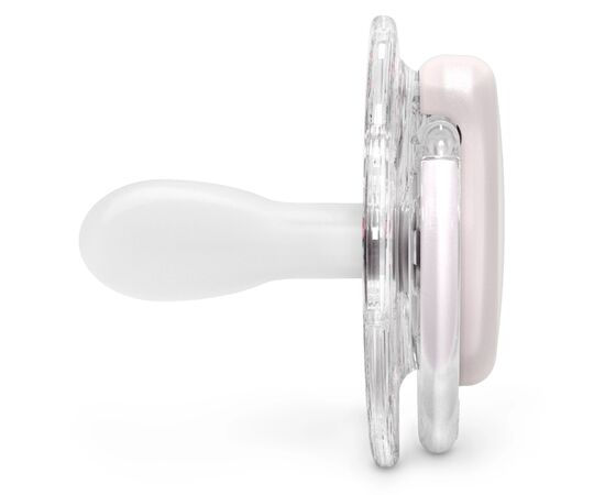 Пустышка Suavinex Poetry фізіологічна, 0-6 місяців, світло-рожева з малюнком (308929), изображение 2