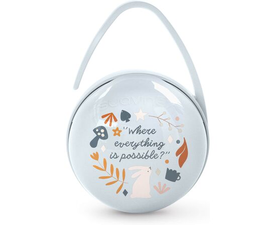 Контейнер для пустышек Suavinex Wonderland, блакитний (308736)