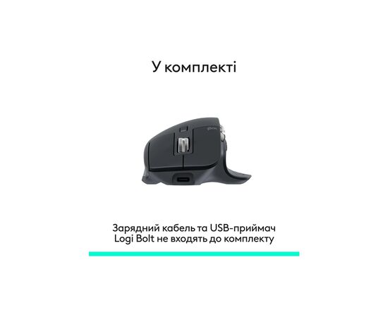 Мишка Logitech MX Master 3S Performance Bluetooth Graphite (910-007501), зображення 11