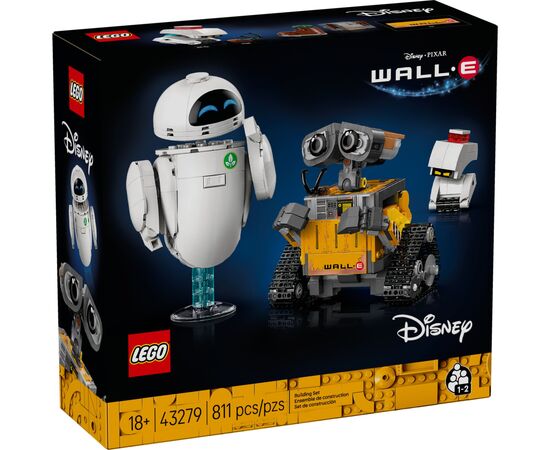 Конструктор LEGO Disney and Pixar ВОЛЛ·И и Ева (43279)