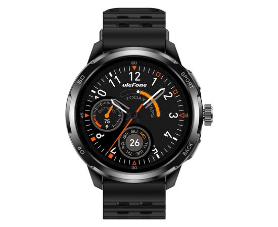 Смарт-часы Ulefone Armor Smart Watch Pro Black Захищений смарт-годиник (6975326662826), изображение 2