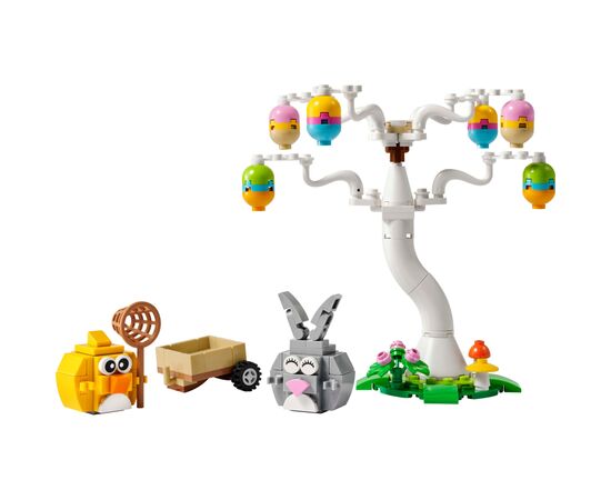 Конструктор LEGO Пасхальный кролик и охота на куриные яйца (40808), изображение 2