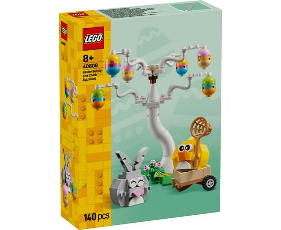 Конструктор LEGO Пасхальный кролик и охота на куриные яйца (40808)