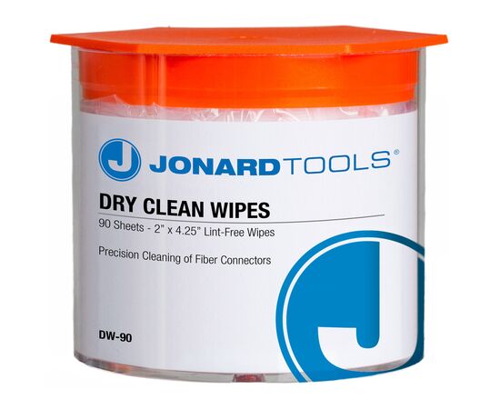Салфетки безворсовые для оптики DW-90 Jonard Tools (DW-90 / 530327)