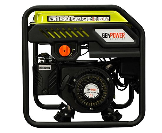 Генератор GenPower инверторный GBG 40I 3.5kVA (4kVA), 230V, 50Hz, 15.0л. (GBG 40I), изображение 3