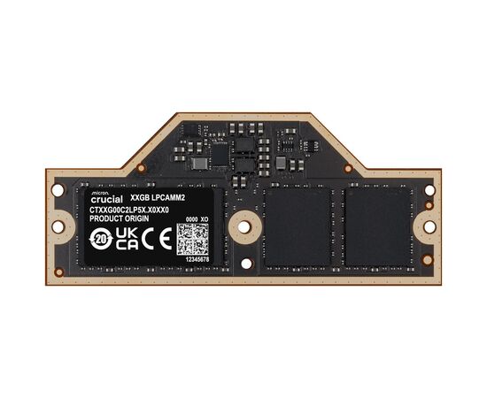 Модуль памяти для ноутбука LPCAMM2 LPDDR5X 32GB 7500 MHz Micron (CT32G75C2LP5X)