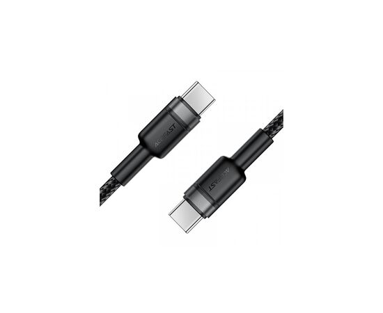 Дата кабель USB-C to USB-C 1.2m 60W black Acefast (6974316285137), зображення 2