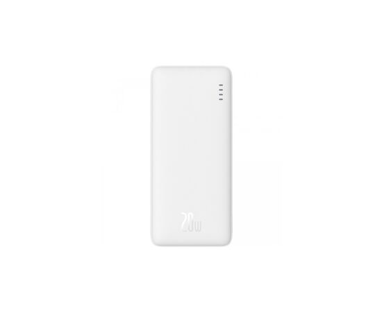 Батарея универсальная Baseus 10000mAh Airpow 20W, PD, QC, White (PPQD090002)