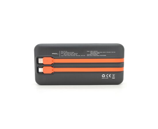 Батарея универсальная ACL 20000mAh, 22.5W, Type-C, Lighting, Black (PW-140B), изображение 3